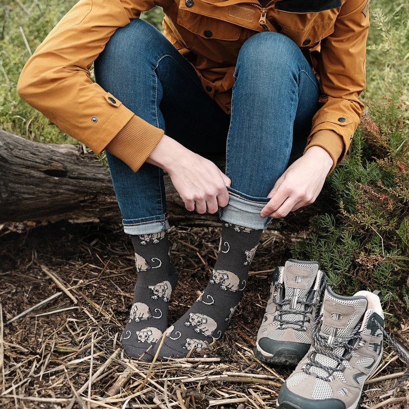 Mountain Pygmy Possum Bamboo Socks