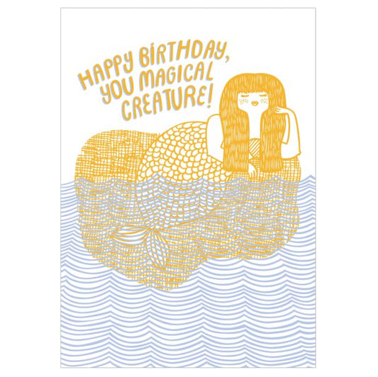 Mermaid Greeting Card