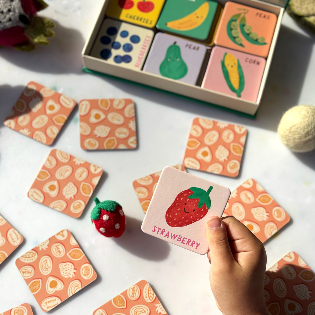 Fruit and Veg Memory & Matching Game