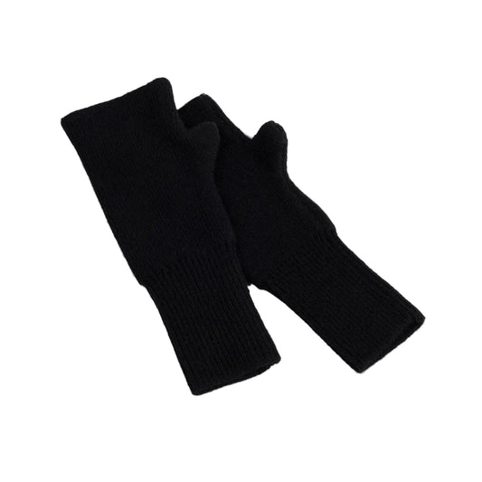Black Cashmere Julia Mittens
