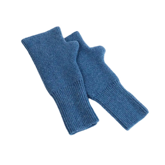 Blue Jean Cashmere Julia Mittens