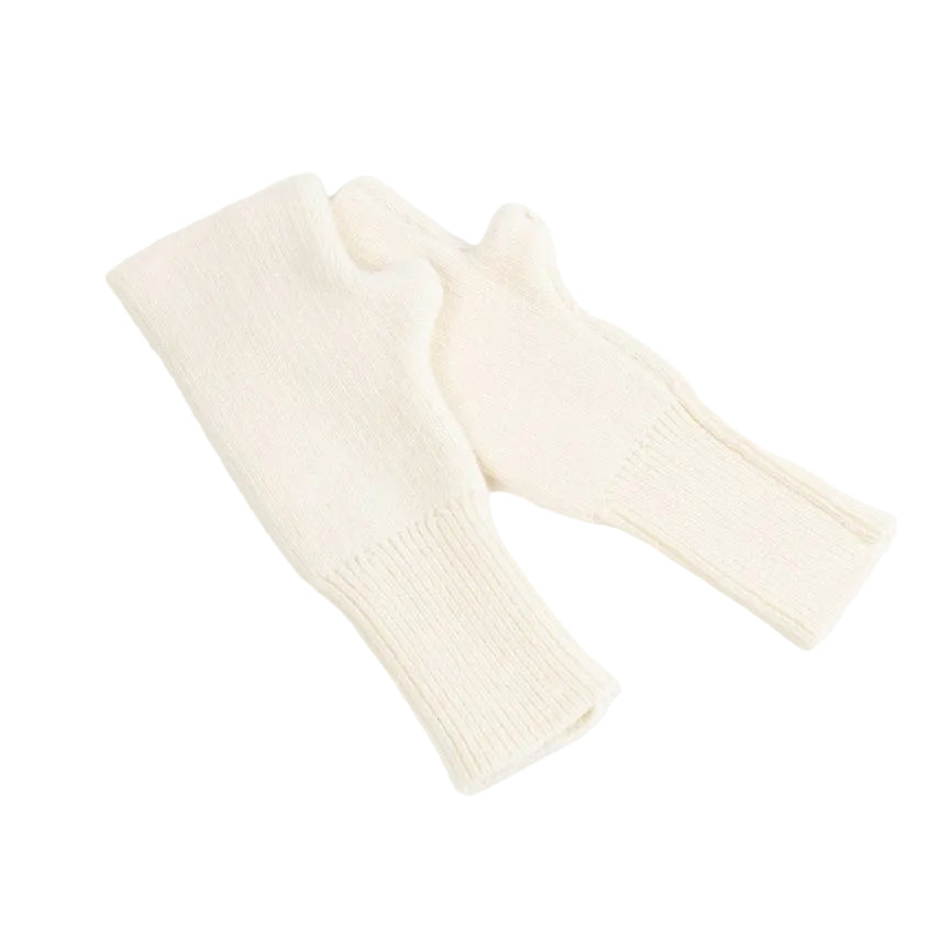 Cream Cashmere Julia Mittens