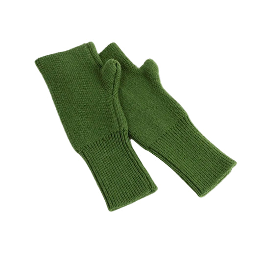 Green Cashmere Julia Mittens