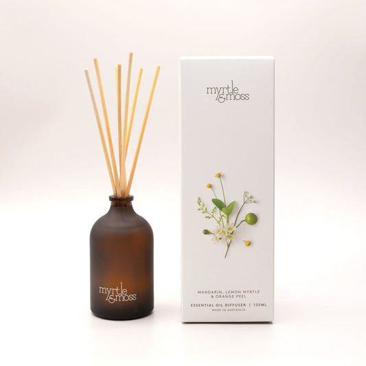 Mandarin, Lemon Myrtle & Orange Peel Essential Oil Diffuser