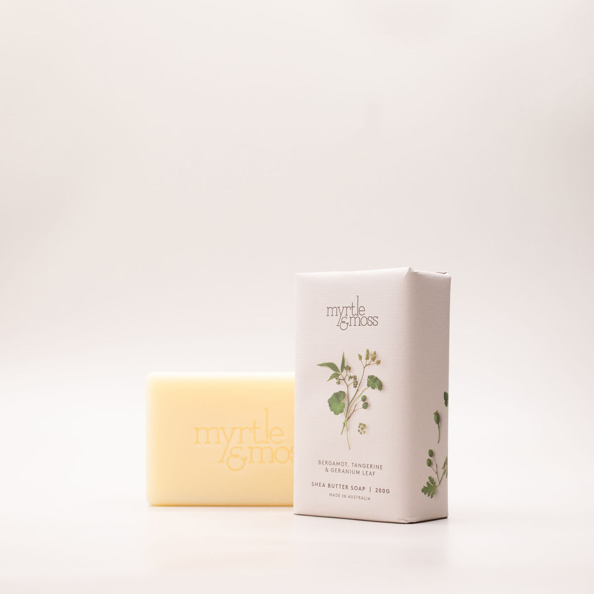 Bergamot, Tangerine & Geranium Leaf Shea Butter Soap
