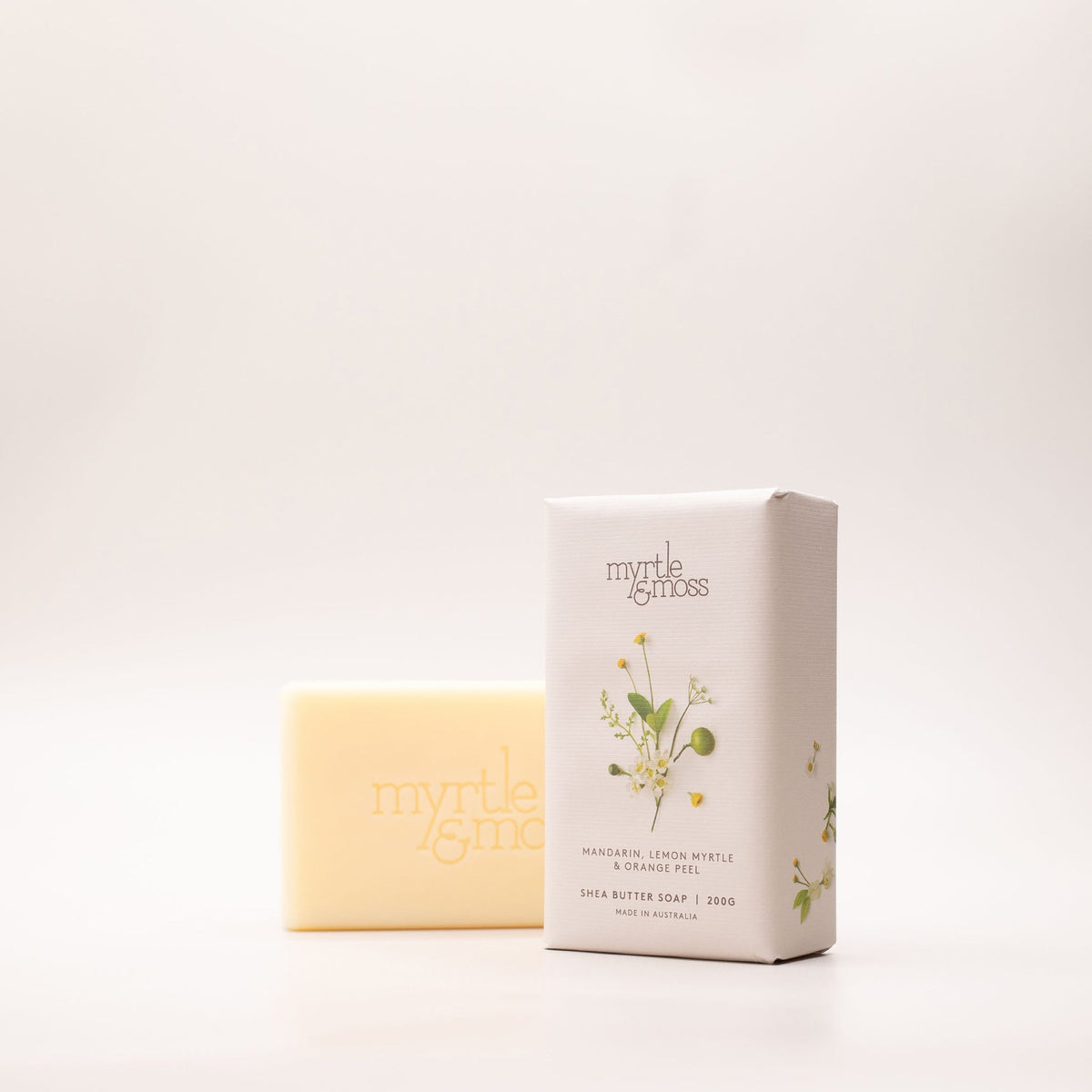 Mandarin, Lemon Myrtle & Orange Peel Shea Butter Soap