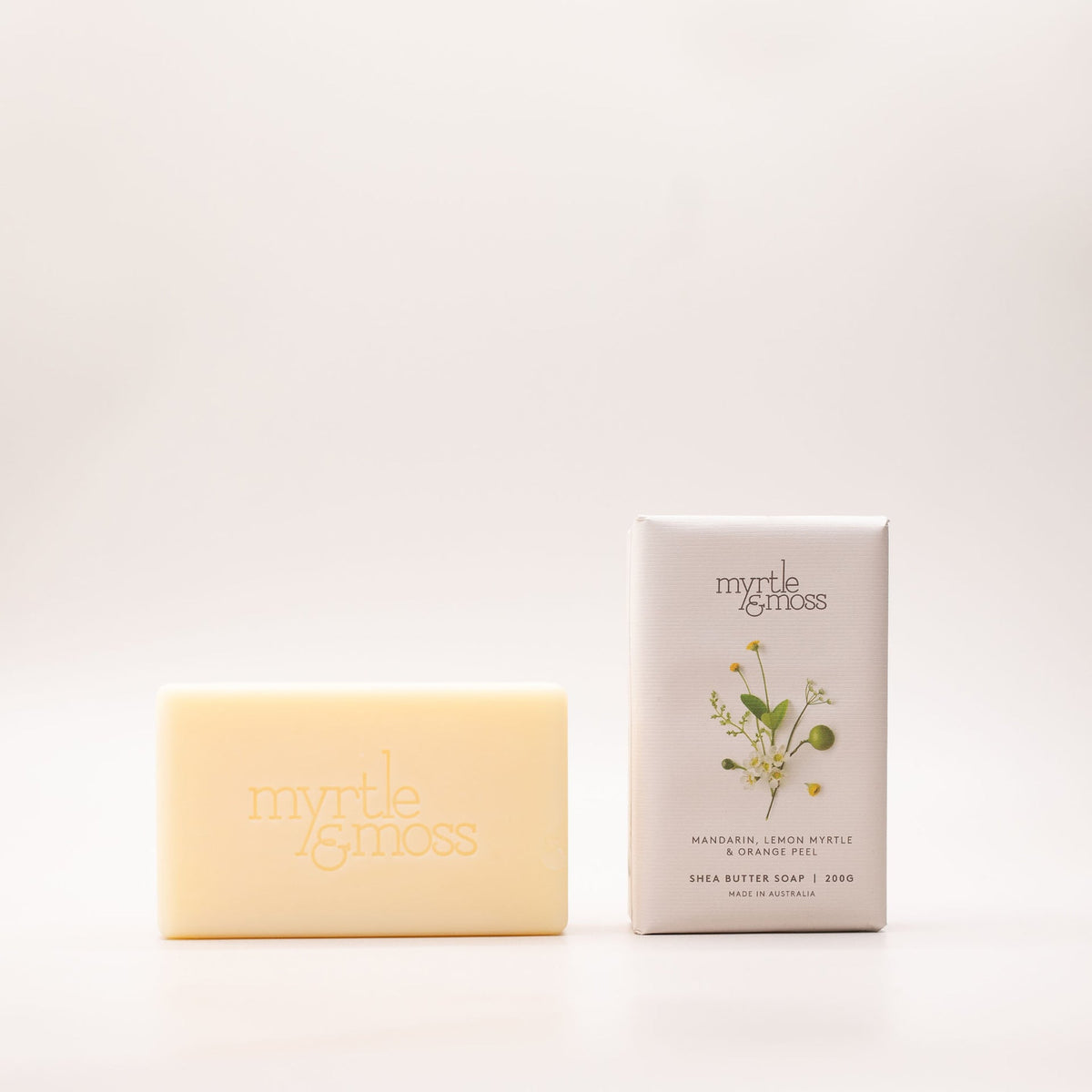 Mandarin, Lemon Myrtle & Orange Peel Shea Butter Soap