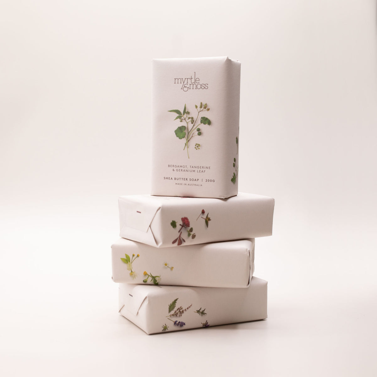 Bergamot, Tangerine & Geranium Leaf Shea Butter Soap