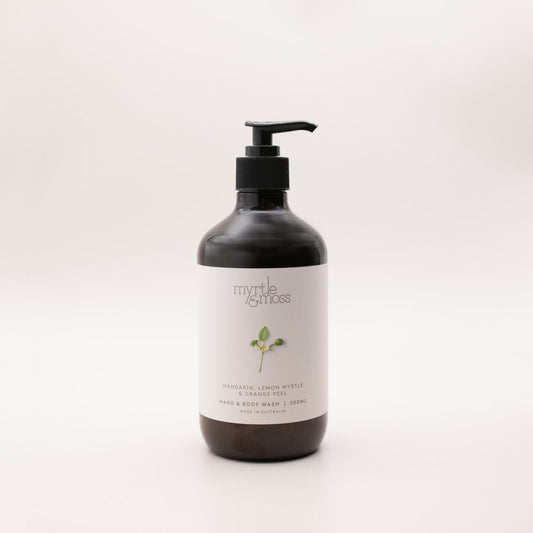 Mandarin, Lemon Myrtle & Orange Peel Hand & Body Wash 500ml