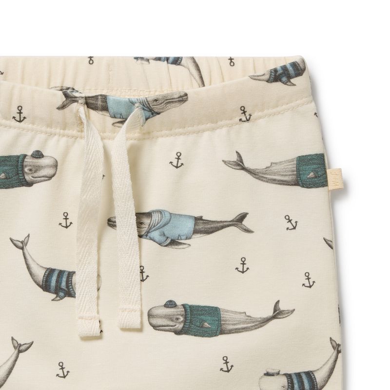 Woolly Whales Organic Legging