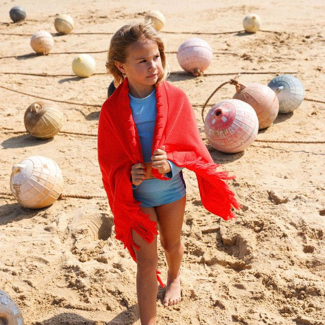 Fiesta Bubble Terry Towelling Beach Towel