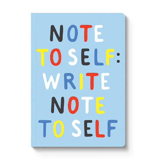 Note To Self A5 Soft Cover Notebook