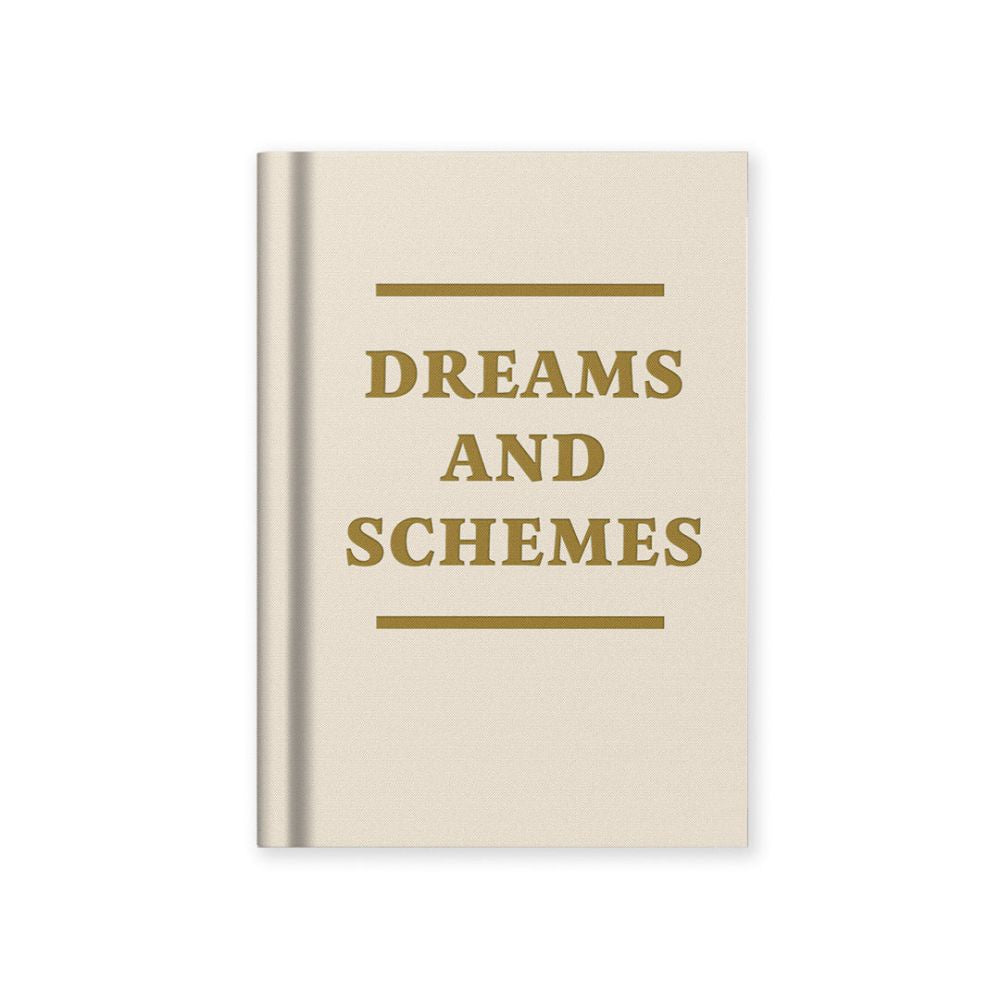 Dreams And Schemes Tiny Hard Cover Notebook