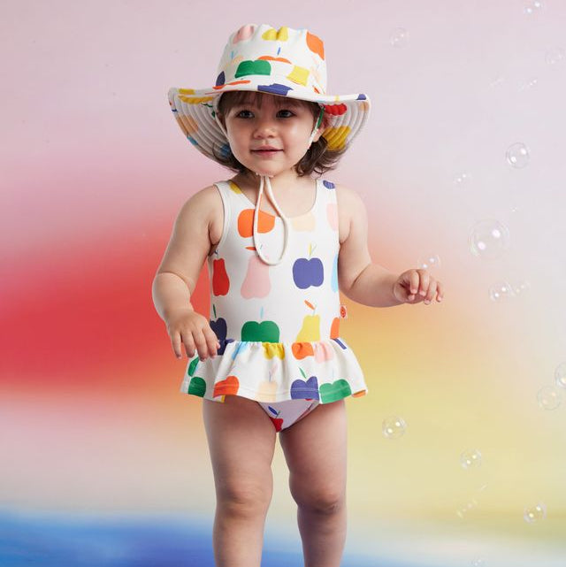 Tiny Orchard Baby Frill Bather