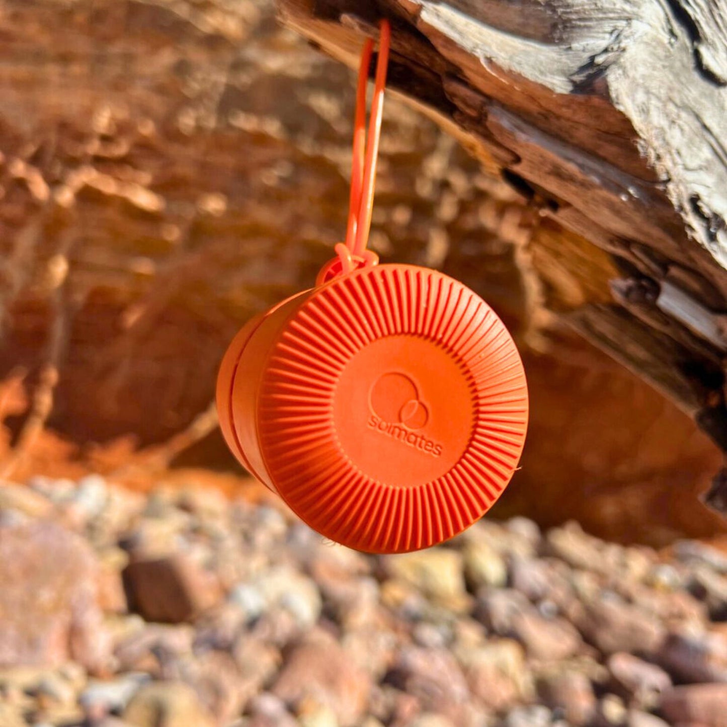 Refillable Sunscreen Applicator Desert Orange