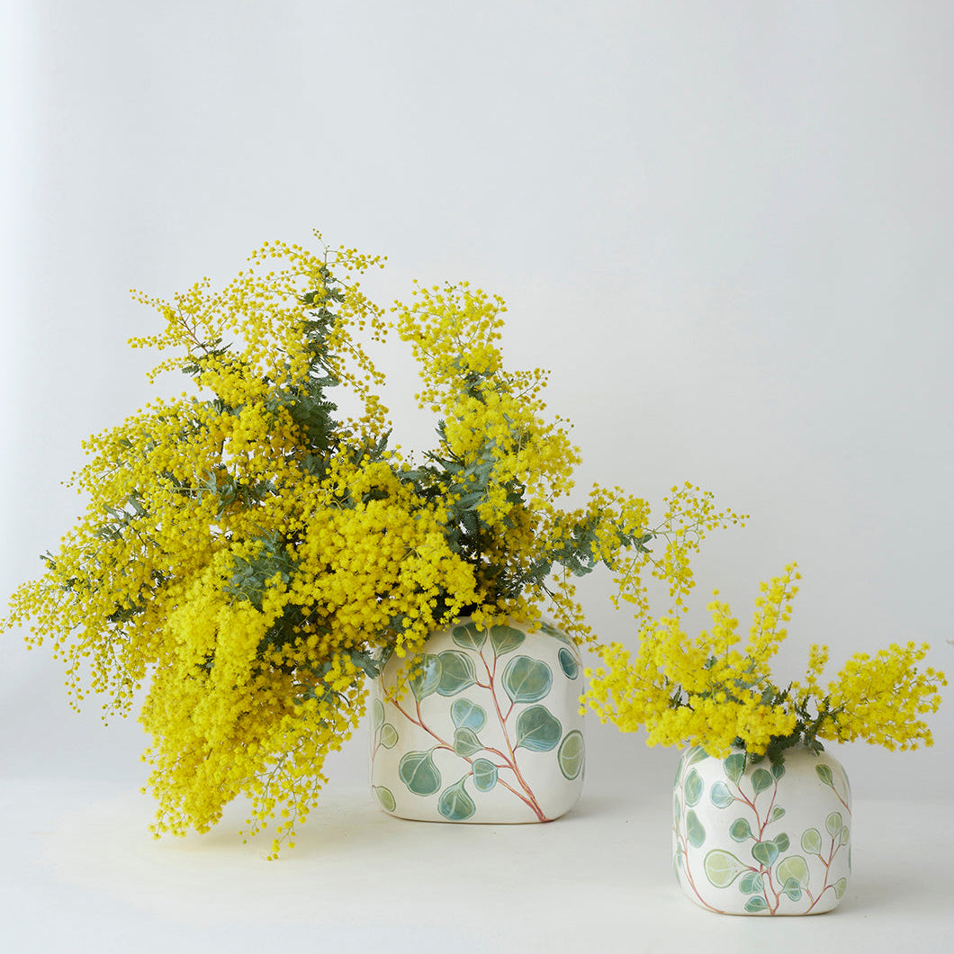 Red Box Gum Cube Vase