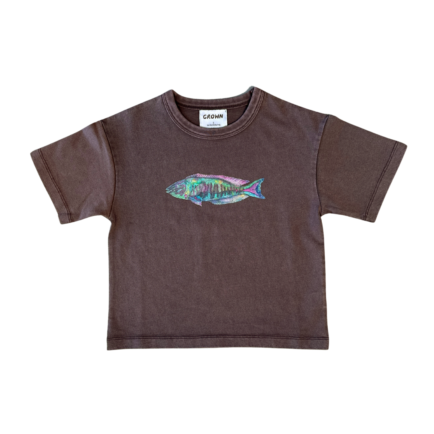 Parrot Fish Tee Dune Kids Tee