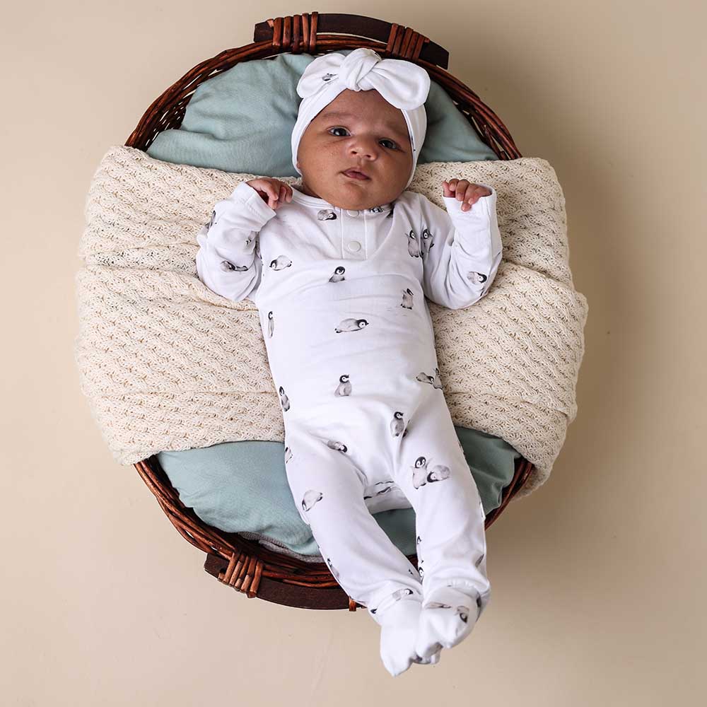 Penguin Organic Cotton Growsuit