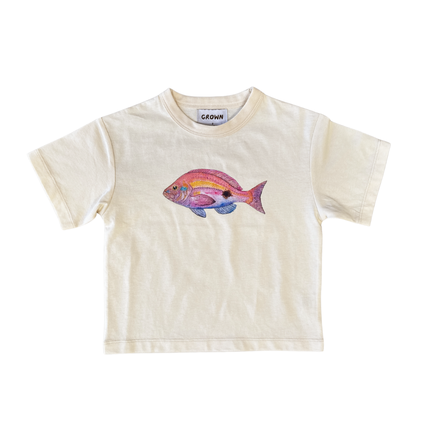 Perch Fish Milk Kids Tee