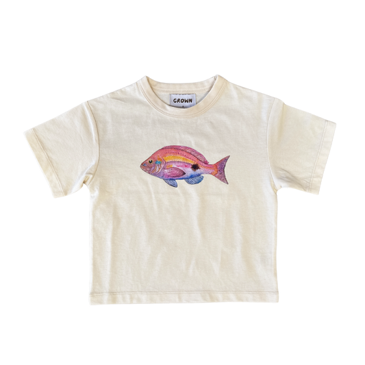 Perch Fish Milk Kids Tee