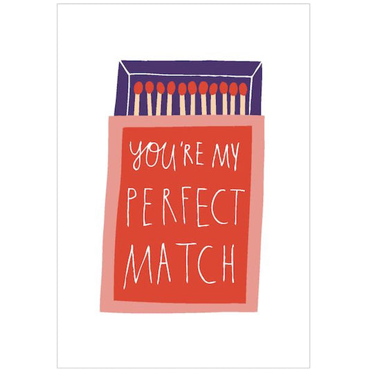 Perfect Match Greeting Card