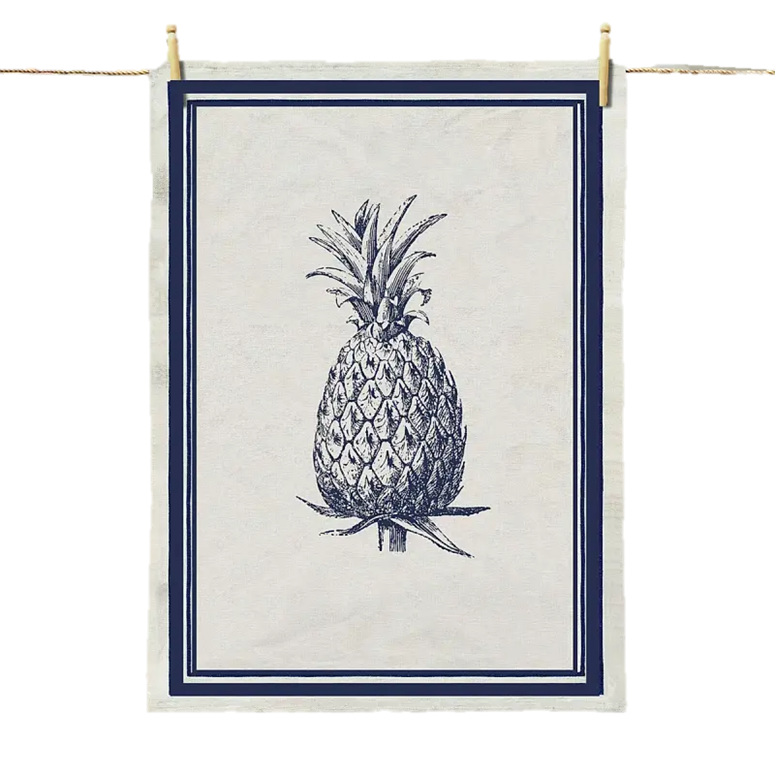 Pineapple Botanic Grainsack Tea Towel
