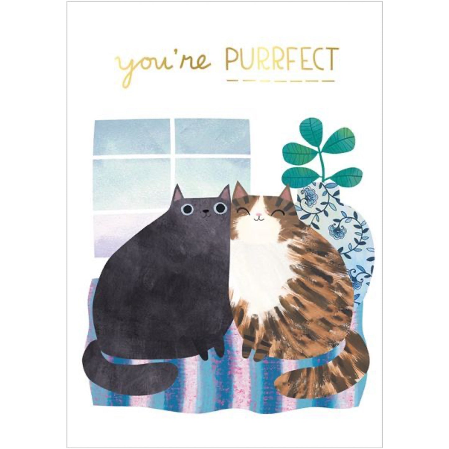 You're Purrfect Greeting Card