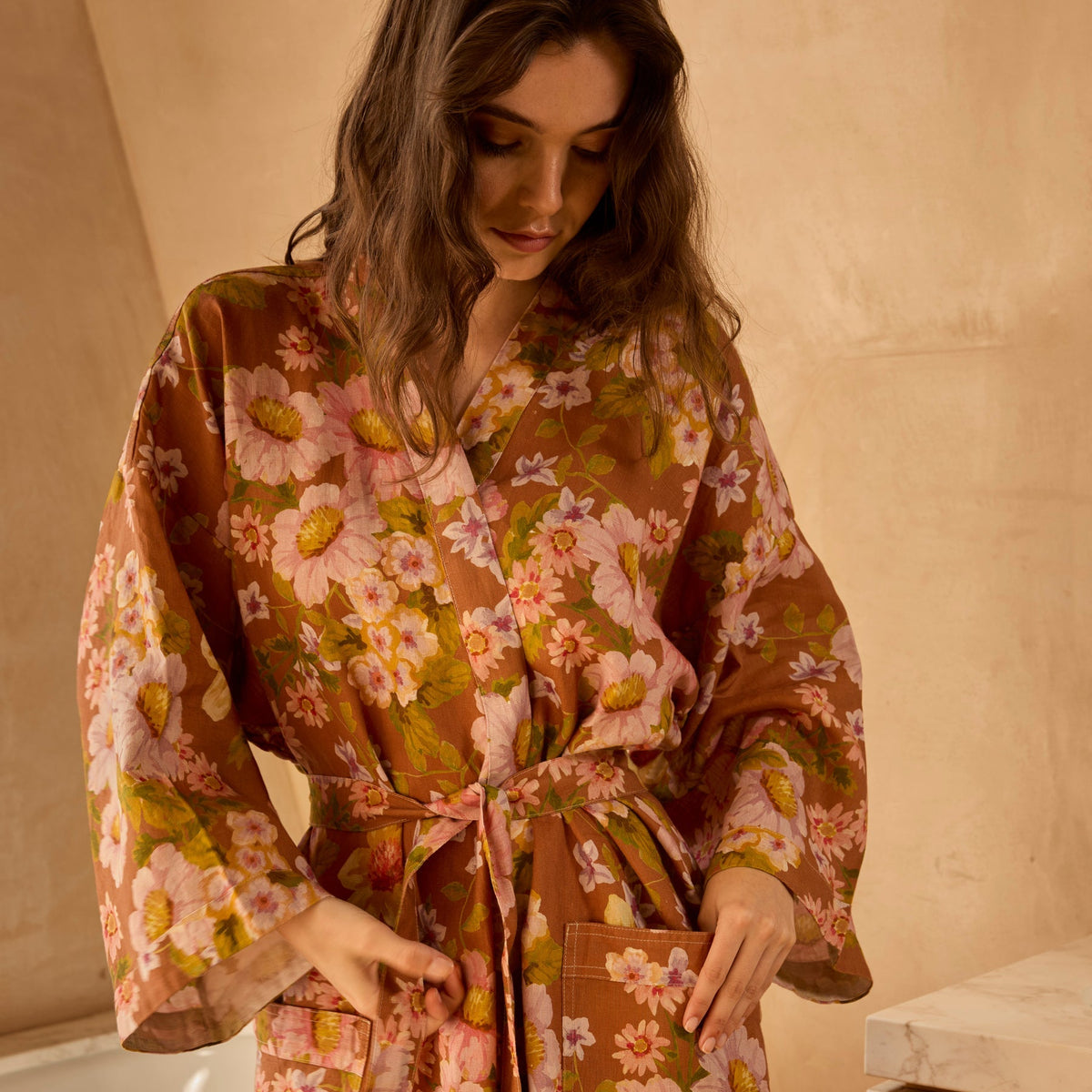 Buttercup Rust Robe