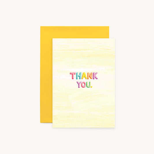 Thank You Sunshine Greeting Card