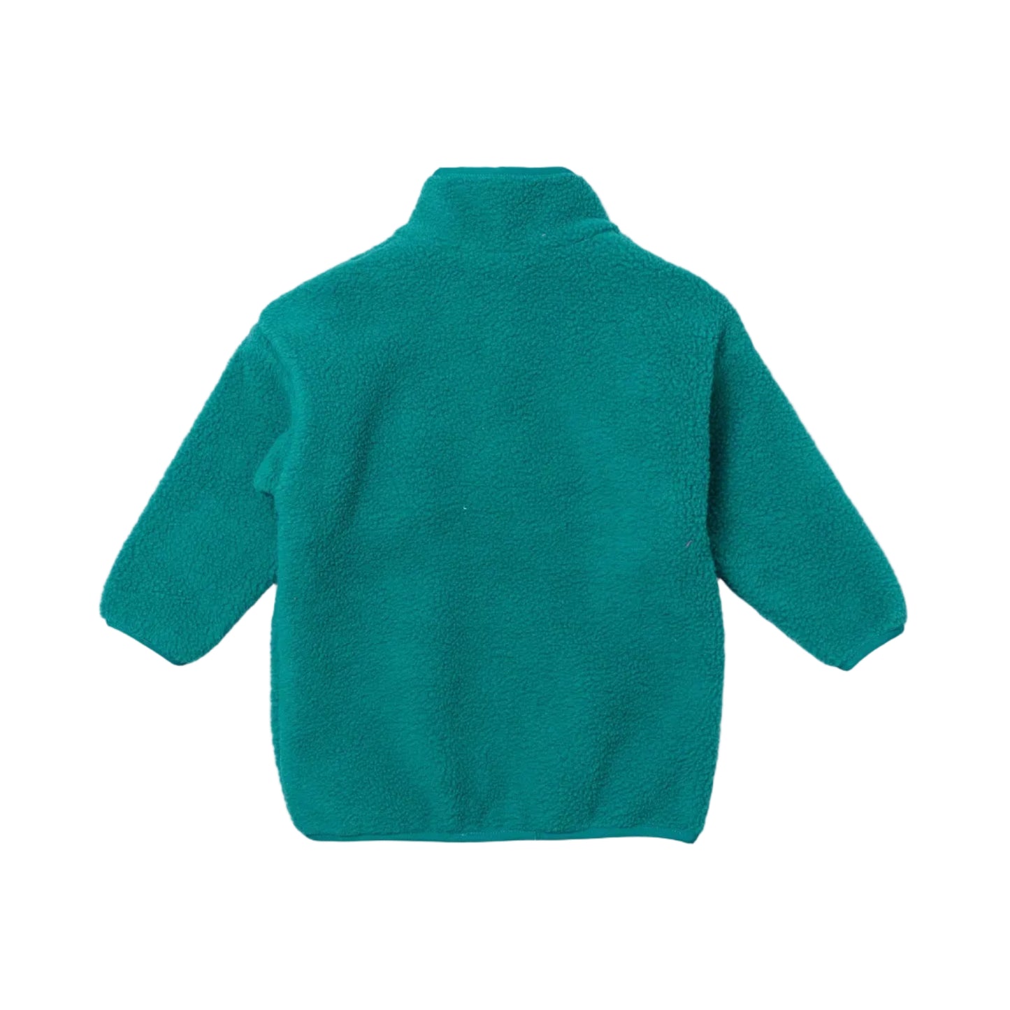 Quarter Zip Kids Fleece Dark Teal