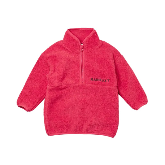Quarter Zip Fleece Red