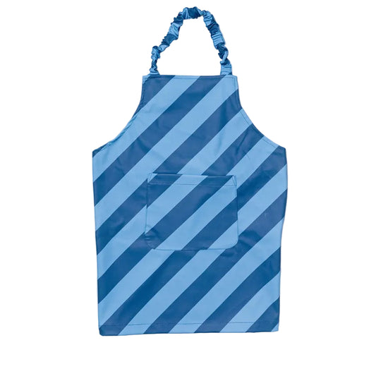 Kids Apron Blue Stripe