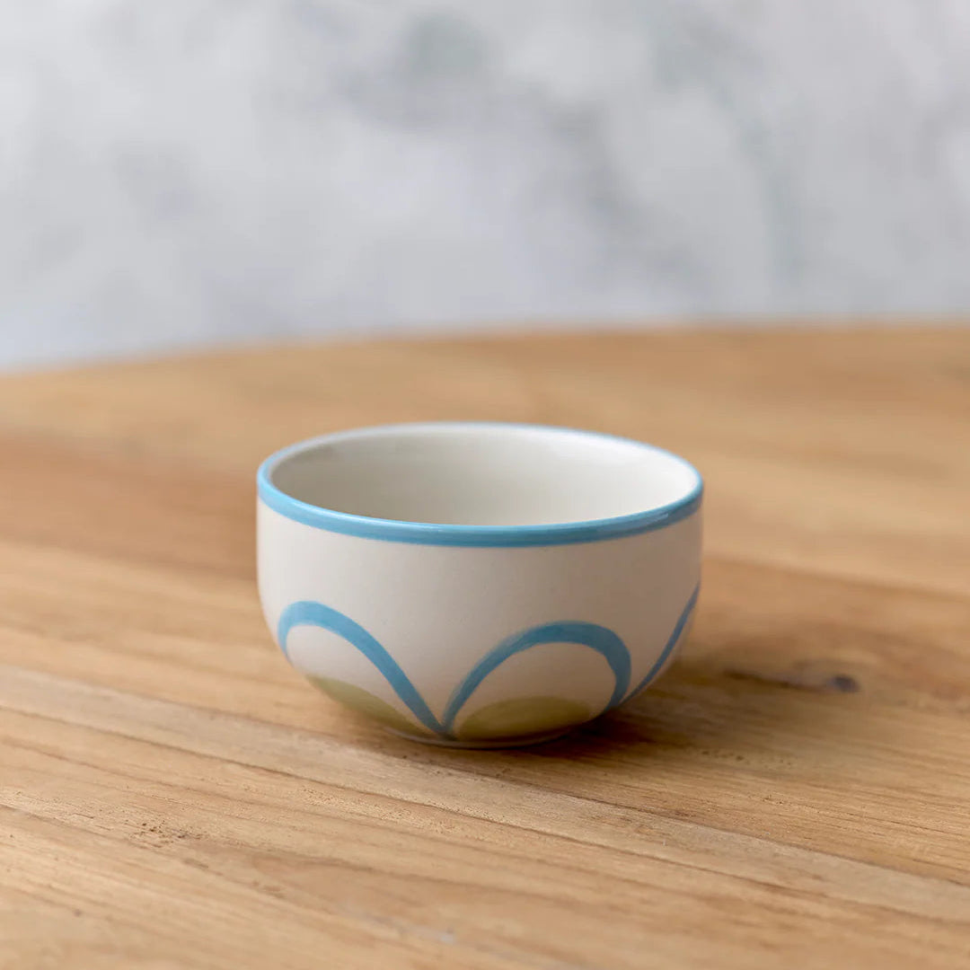 June's Garden Forget Me Not Condiment Bowl