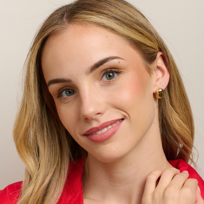 Tina Gold Studs