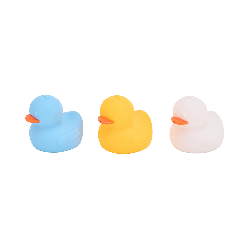 Ducks Silicone Squeezy Bath Toys Set of 3
