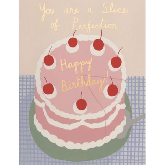 Slice of Perfection Greeting Card