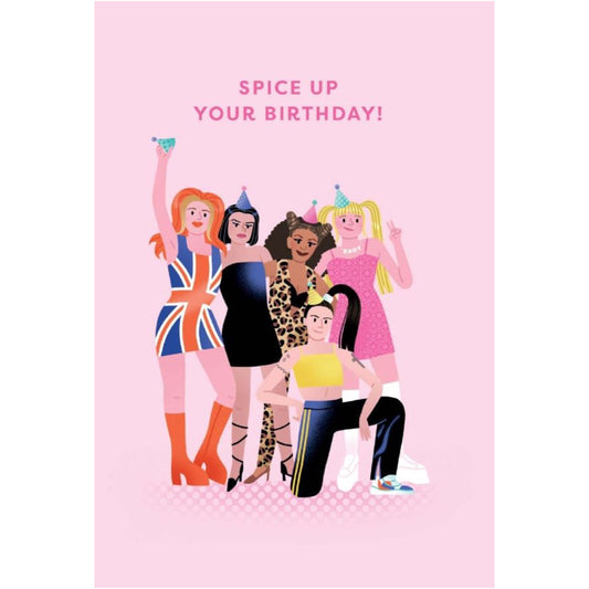 Spice Up Birthday Greeting Card