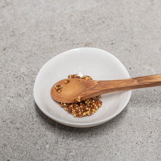 Olive Wood Condiment Spoon