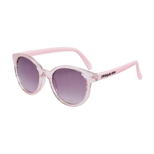 Sprinkle Pink Glitter  Baby & Toddler Sunglasses