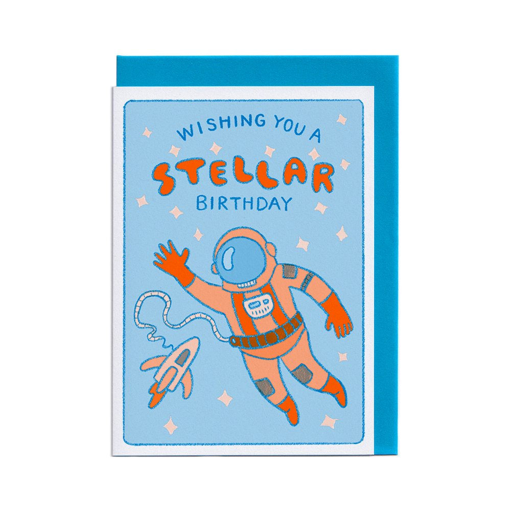 Stellar Birthday Greeting Card