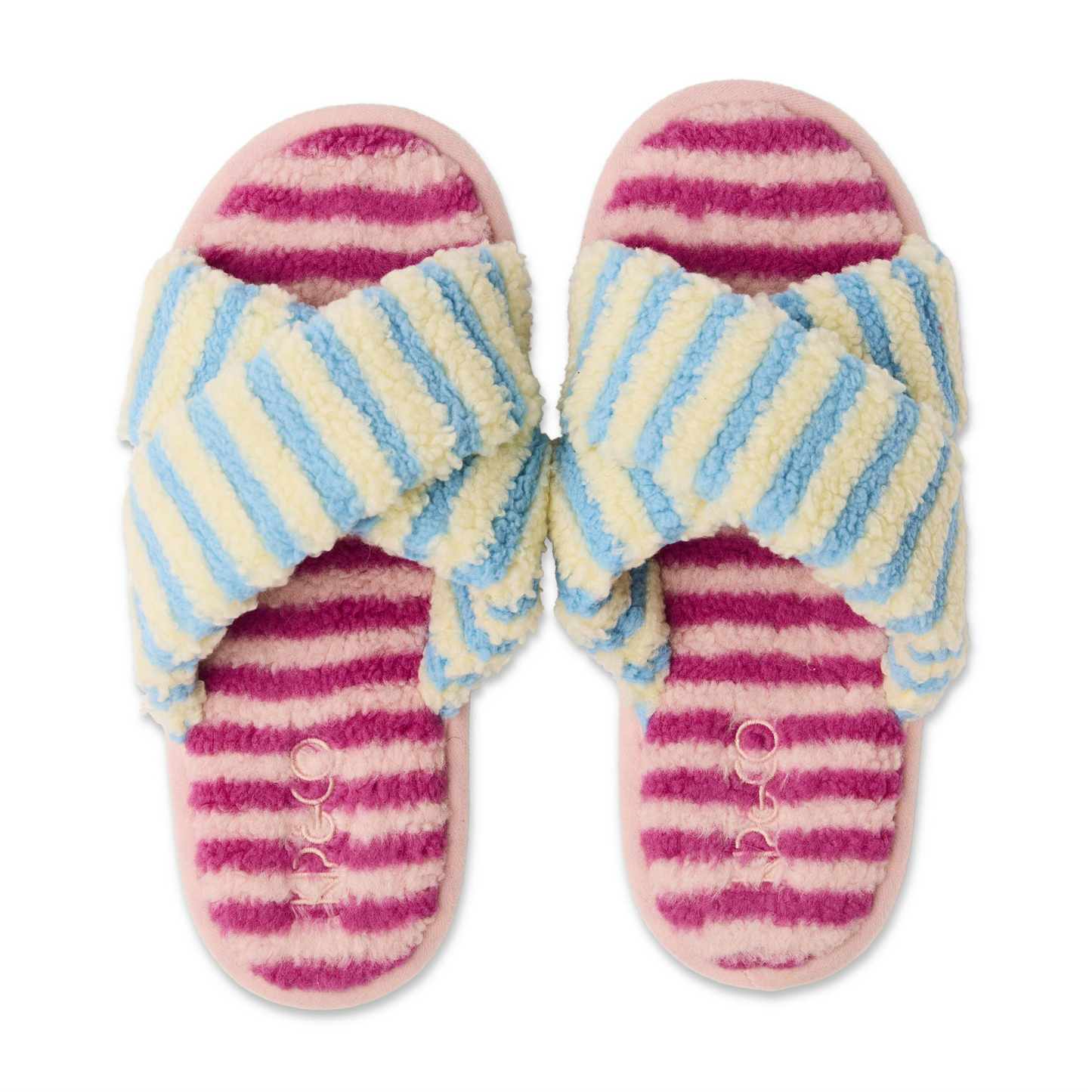 Sunny Granita Sherpa Adult Slippers