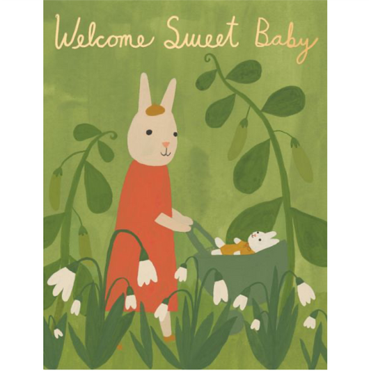 Sweet Bunny Greeting Card