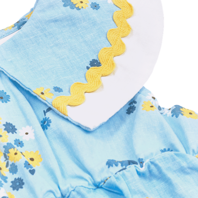 Floral Ava Collared Romper