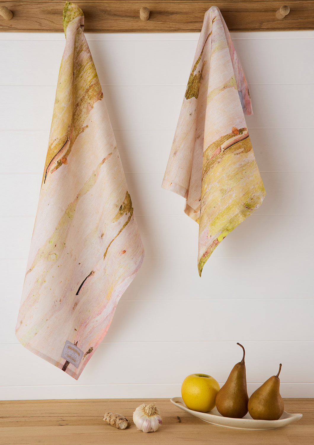 Eucalyptus Tree Bark Linen Blend Tea Towel
