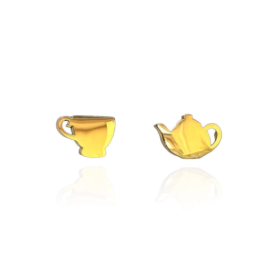 High Tea Stud Earrings