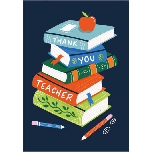 Thank You Teacher Greeting Card