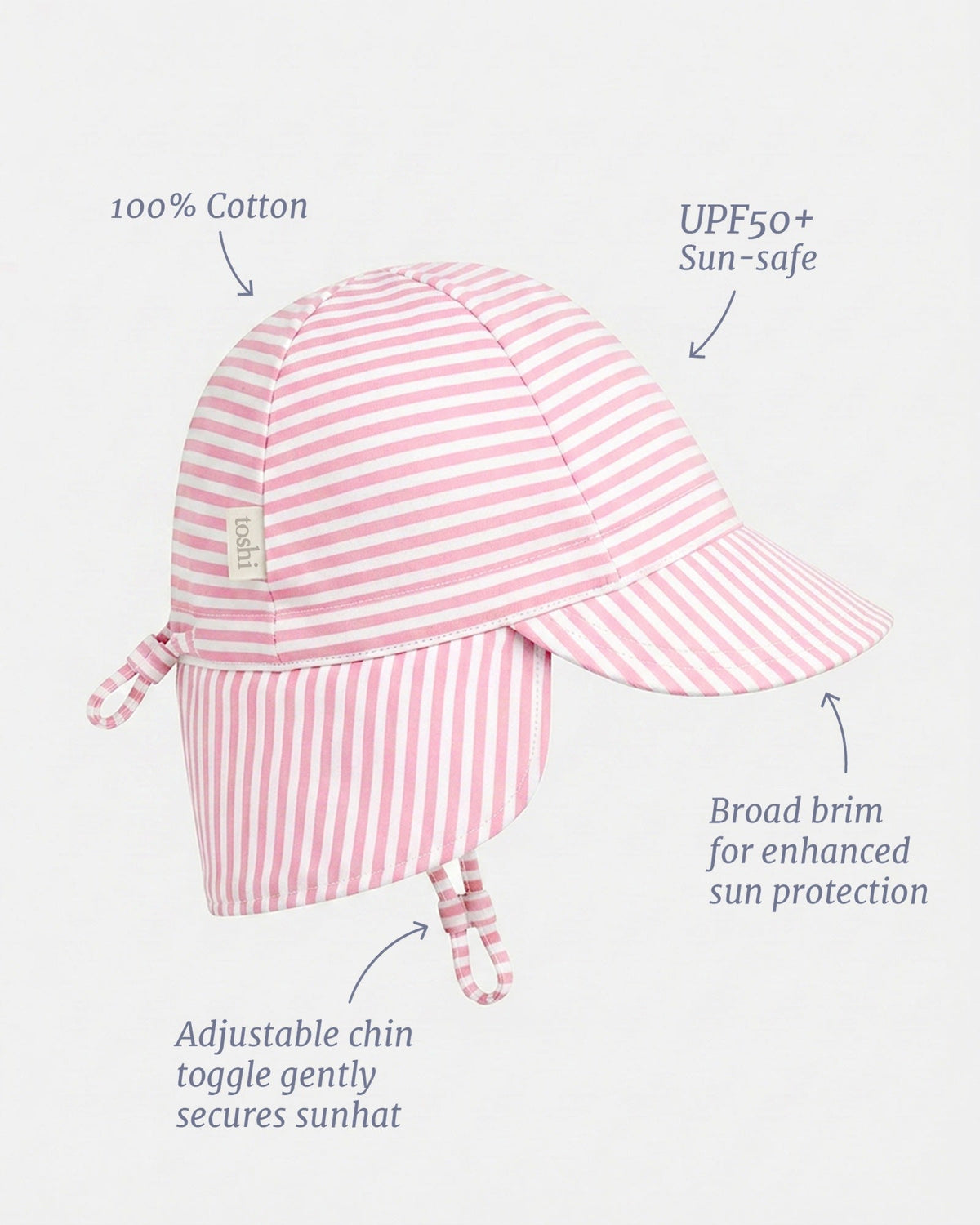 Blossom Mini Flap Cap