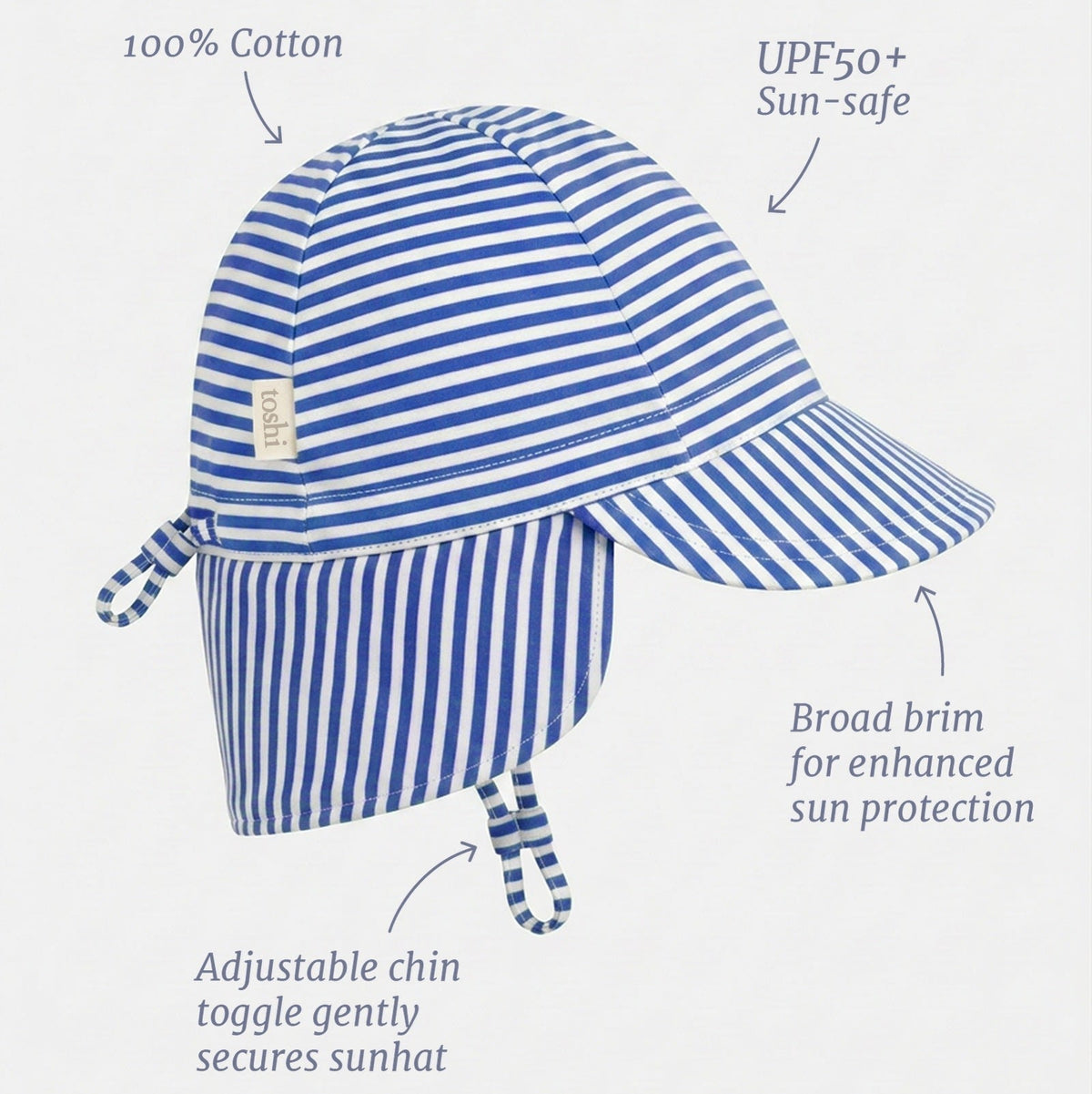 Capri Mini Flap Cap