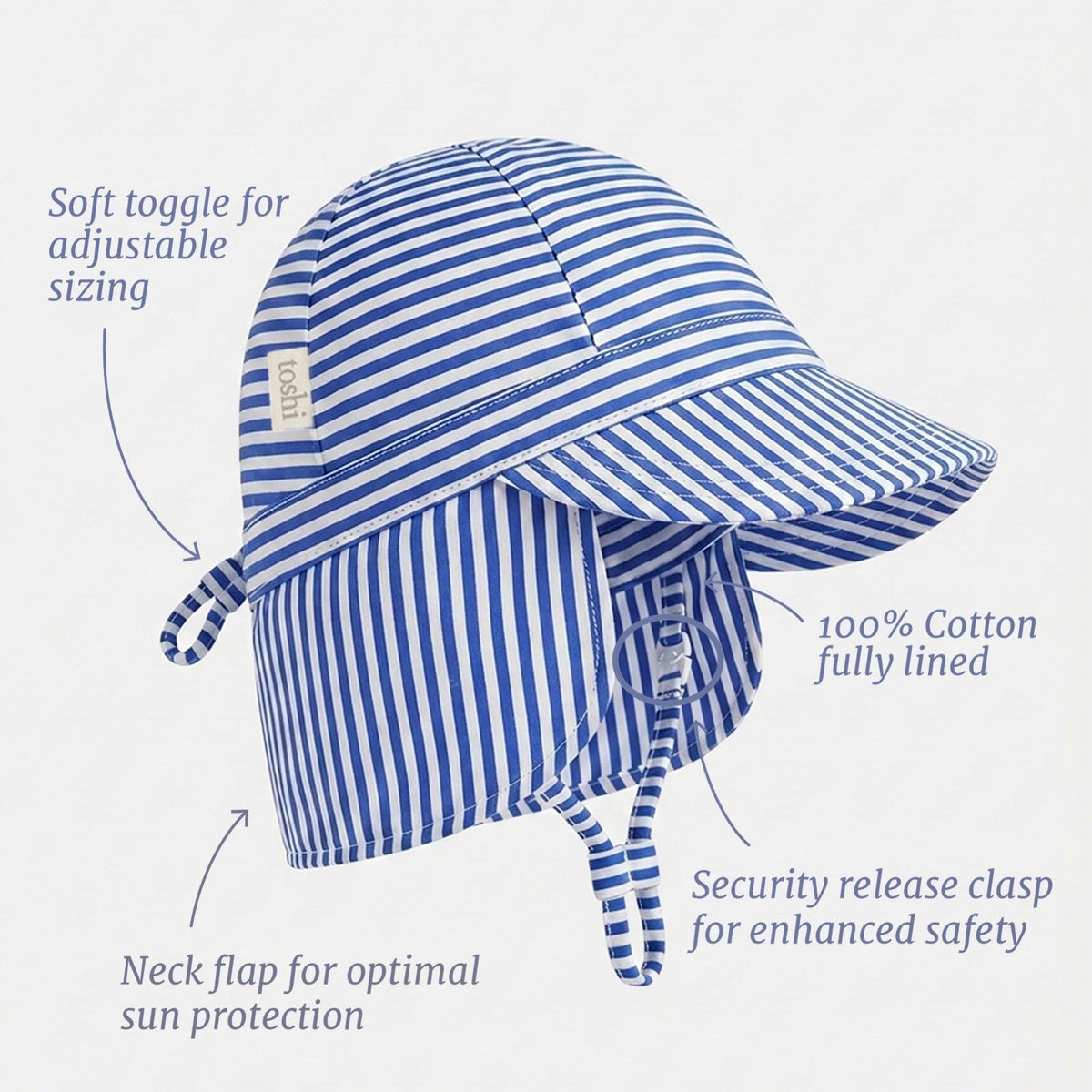 Capri Mini Flap Cap