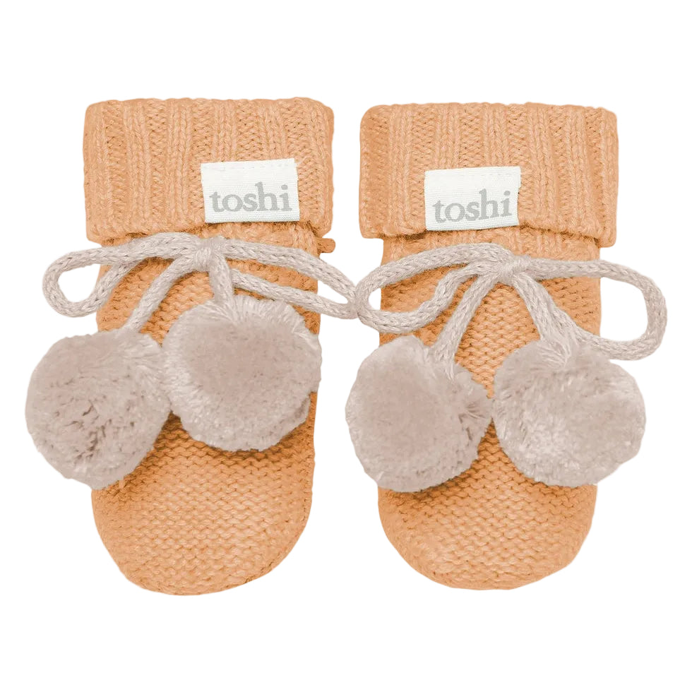 Oak Bobby Organic Booties